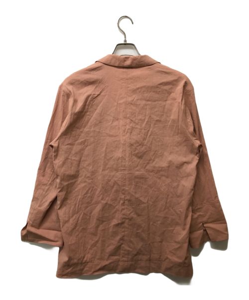 Spick and Span（スピック＆スパン）Spick and Span (スピックアンドスパン) レーヨンリネンストレッチルーズジャケット ピンク サイズ:SIZE 38の古着・服飾アイテム