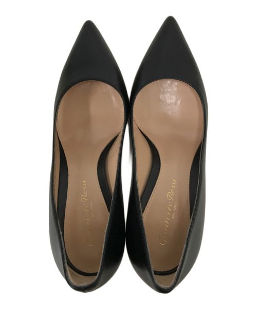 Gianvito Rossi（ジャンヴィト ロッシ）Gianvito Rossi (ジャンヴィト・ロッシ) ポインテッドトゥパンプス ブラック サイズ:35の古着・服飾アイテム