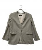 UNTITLEDアンタイトル）の古着「マニッシュトロピカル ベーシックジャケット」｜グレー