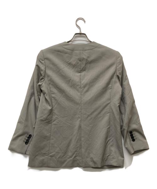 UNTITLED（アンタイトル）UNTITLED (アンタイトル) マニッシュトロピカル ベーシックジャケット グレー サイズ:SIZE 2の古着・服飾アイテム