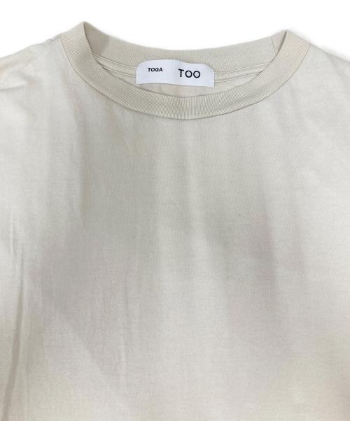 TOGA TOO（トーガ・トゥ）TOGA TOO (トーガ・トゥ) Cotton jersey S／S アイボリー サイズ:SIZE Sの古着・服飾アイテム