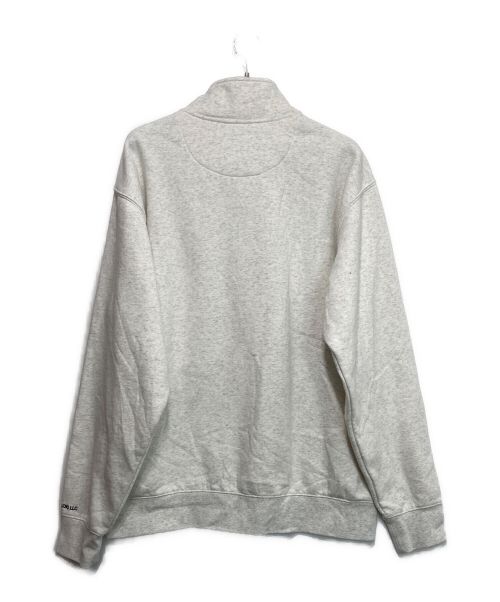 VANS（ヴァンズ）VANS (バンズ) LOOK (ルック) LQQK Quarter Zip - Ash Heather グレー サイズ:XLの古着・服飾アイテム