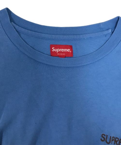 SUPREME（シュプリーム）Supreme (シュプリーム) 22FW Capital S/S Top ブルー サイズ:SIZE Lの古着・服飾アイテム