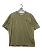 AMI Alexandre Mattiussiアミアレクサンドルマテュッシ）の古着「AMI de Coeur Tシャツ」｜グリーン