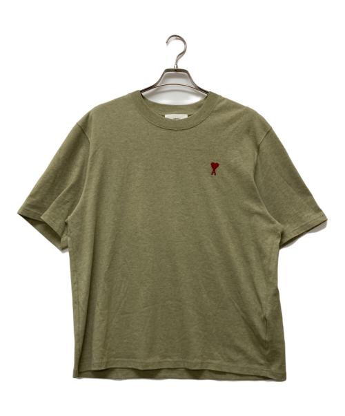 AMI Alexandre Mattiussi（アミアレクサンドルマテュッシ）AMI Alexandre Mattiussi (アミアレクサンドルマテュッシ) AMI de Coeur Tシャツ グリーン サイズ:SIZE Mの古着・服飾アイテム
