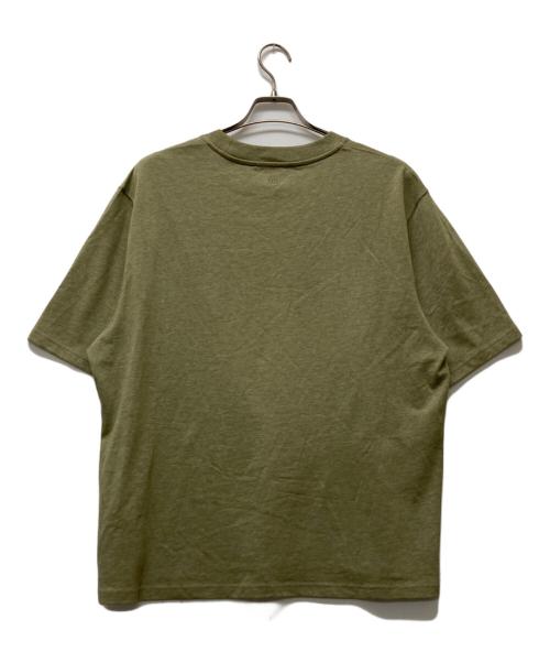 AMI Alexandre Mattiussi（アミアレクサンドルマテュッシ）AMI Alexandre Mattiussi (アミアレクサンドルマテュッシ) AMI de Coeur Tシャツ グリーン サイズ:SIZE Mの古着・服飾アイテム