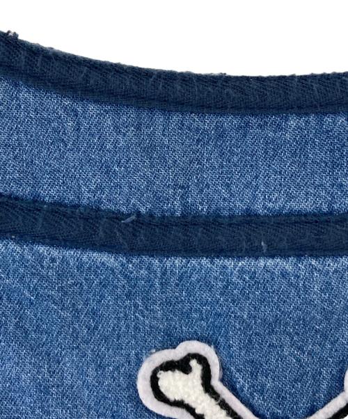 SUPREME（シュプリーム）Supreme (シュプリーム) 21SS Patches Denim Baseball Jersey インディゴ サイズ:XLの古着・服飾アイテム