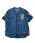 Supreme（シュプリーム）の古着「21SS Patches Denim Baseball Jersey」｜インディゴ
