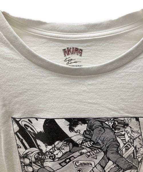 READYMADE（レディメイド）READYMADE (レディメイド) AKIRA ART OF WALL (アキラ アート オブ ウォール) コラボバイクプリントTシャツ ホワイト サイズ:XLの古着・服飾アイテム