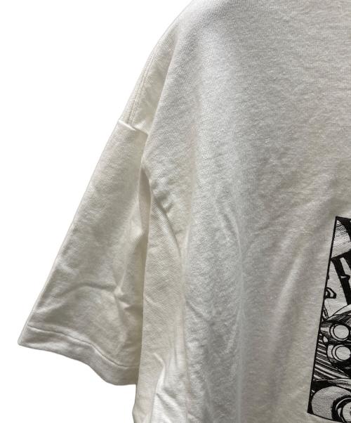 READYMADE（レディメイド）READYMADE (レディメイド) AKIRA ART OF WALL (アキラ アート オブ ウォール) コラボバイクプリントTシャツ ホワイト サイズ:XLの古着・服飾アイテム