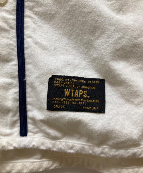 WTAPS（ダブルタップス）WTAPS (ダブルタップス) ベースボールシャツ ホワイト サイズ:XLの古着・服飾アイテム