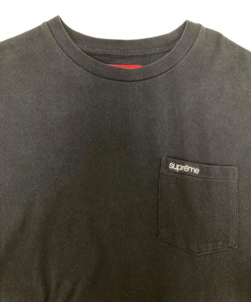 SUPREME（シュプリーム）Supreme (シュプリーム) 24SS S/S POCKET TEE ブラック サイズ:Ｌの古着・服飾アイテム