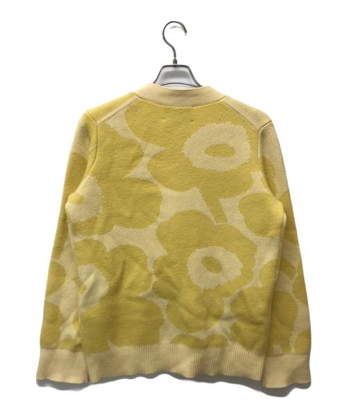 marimekko（マリメッコ）marimekko (マリメッコ) ウニッコ ジャガード カーディガン イエロー サイズ:SIZE XSの古着・服飾アイテム
