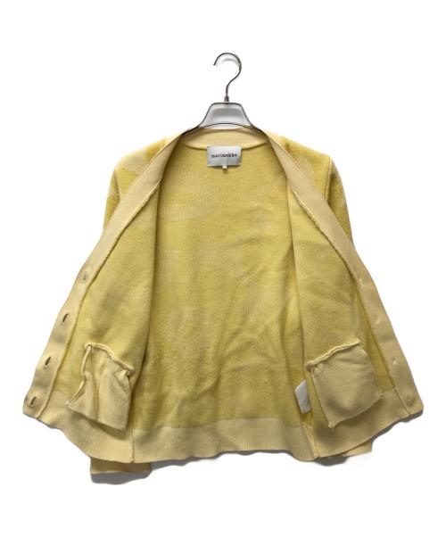 marimekko（マリメッコ）marimekko (マリメッコ) ウニッコ ジャガード カーディガン イエロー サイズ:SIZE XSの古着・服飾アイテム