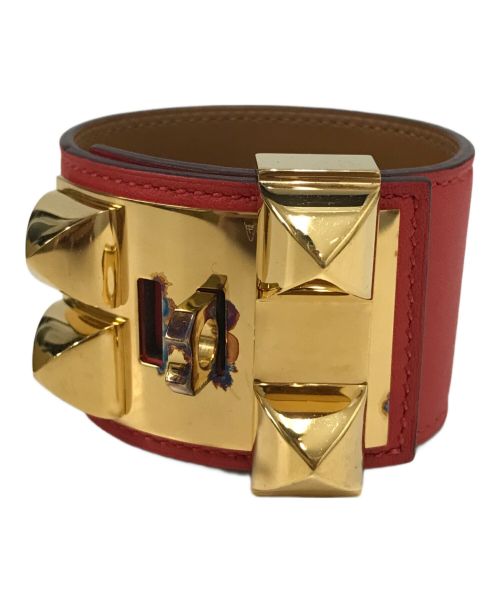 HERMES（エルメス）HERMES (エルメス) コリエドシアン レッド サイズ:SIZE Sの古着・服飾アイテム