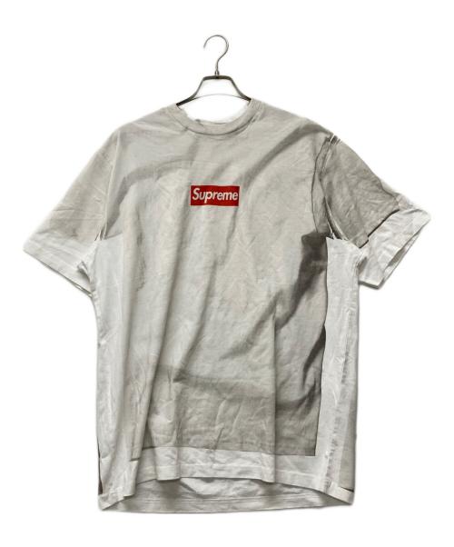 SUPREME（シュプリーム）Supreme (シュプリーム) MM6 Maison Margiela (エムエムシックスメゾンマルジェラ) Box Logo Tee ホワイト サイズ:Ｌの古着・服飾アイテム
