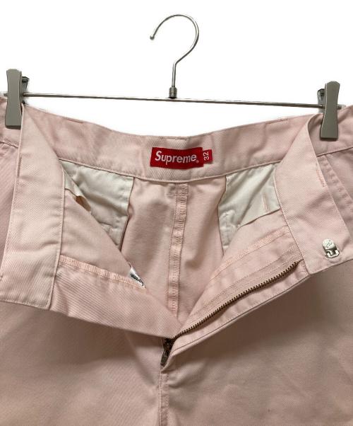 SUPREME（シュプリーム）SUPREME (シュプリーム) Work short ピンク サイズ:32の古着・服飾アイテム