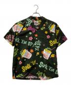 Duke Kahanamokuデュークカハナモク）の古着「SUCK EM UP アロハシャツ」｜グリーン