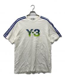 PALACE×Y-3（パレス×ワイスリー）の古着「コラボロゴTシャツ」｜ホワイト