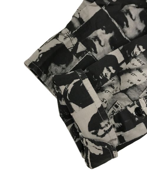 Thee Hysteric XXX（ジィ ヒステリックトリプルエックス）Thee Hysteric XXX (ジィ ヒステリックトリプルエックス) 総柄シャツ グレー サイズ:SIZE Sの古着・服飾アイテム