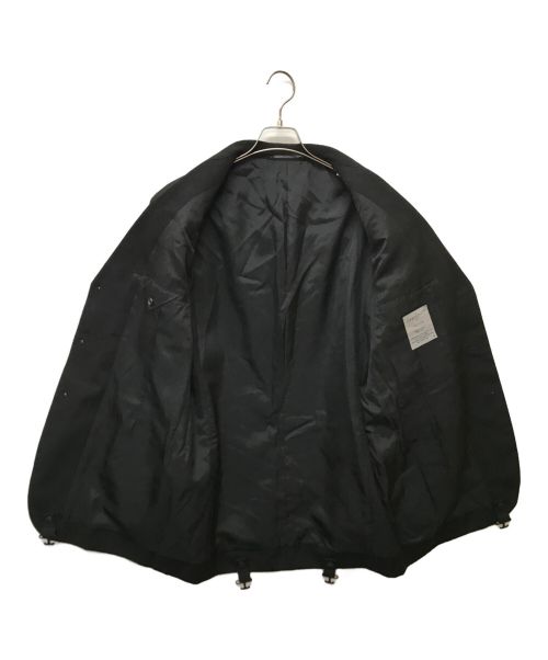 Yohji Yamamoto pour homme（ヨウジヤマモト プールオム）Yohji Yamamoto pour homme (ヨウジヤマモト プールオム) パラシュートテーラードジャケット ブラック サイズ:SIZE 3の古着・服飾アイテム
