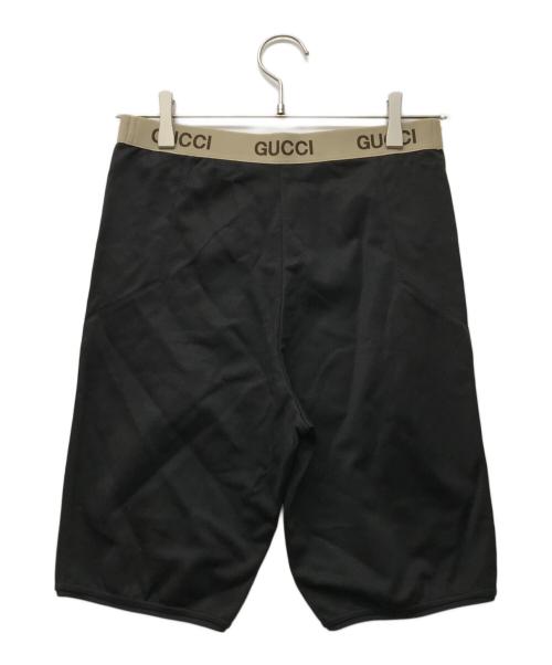 GUCCI（グッチ）GUCCI (グッチ) サイクリングショーツ レギンスパンツ ブラック サイズ:Ｍ(170/70Y)の古着・服飾アイテム
