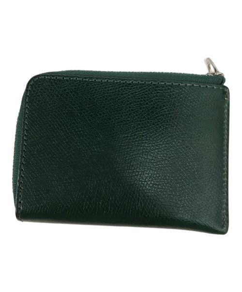 KUBERA（クベラ）KUBERA (クベラ) Basic コードバン L字ファスナー財布 グリーンの古着・服飾アイテム