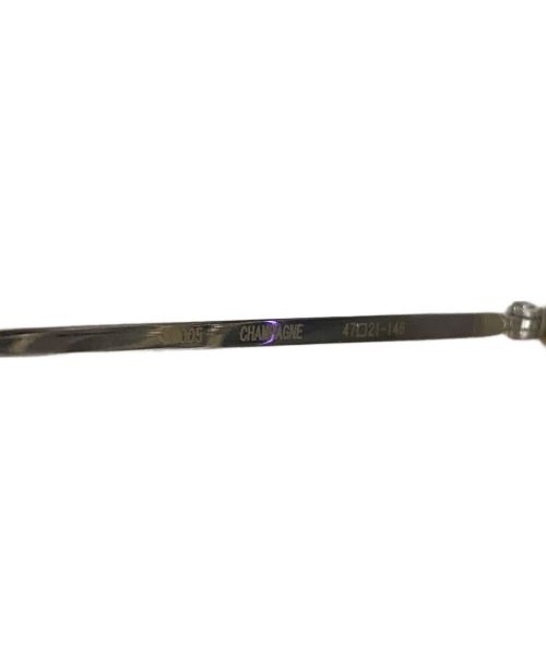 BLANC（ブラン）BLANC (ブラン) サングラス シャンパンゴールド(CHAMPAGNE) サイズ:SIZE 47□21-146の古着・服飾アイテム