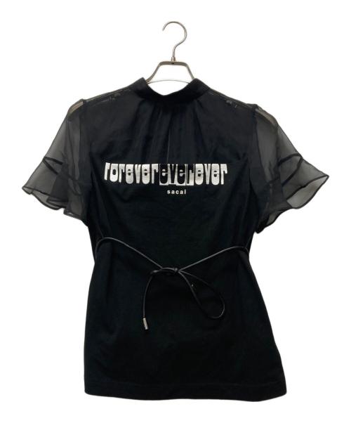 sacai（サカイ）sacai (サカイ) Forever Top ブラック サイズ:SIZE1の古着・服飾アイテム