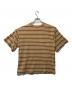 KAPTAIN SUNSHINE（キャプテンサンシャイン）の古着「Hard Twisted Border Jersey S S Tee」｜オレンジ