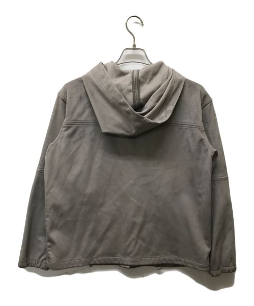 MaxMara LEISURE（マックスマーラレジャー）MaxMara LEISURE (マックスマーラレジャー) エコスエードブルゾン グレー サイズ:Ｓの古着・服飾アイテム