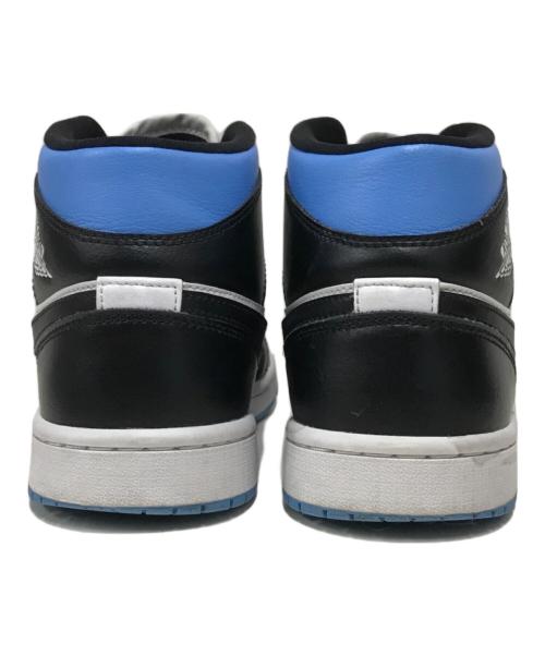 NIKE（ナイキ）NIKE (ナイキ) Women's Air Jordan 1 Mid ブルー×ブラック サイズ:25cmの古着・服飾アイテム