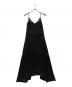 theory (セオリー) キャミソールワンピース ブラック：4000円