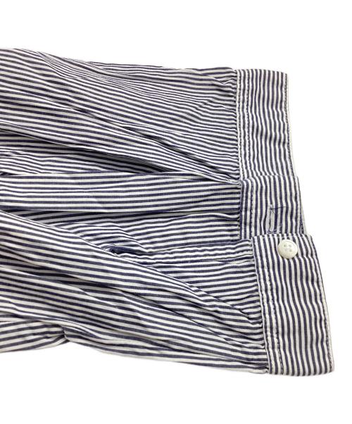 Engineered Garments（エンジニアドガーメンツ）Engineered Garments (エンジニアド ガーメンツ) ストライプロングプルオーバーシャツ スカイブルー サイズ:Sの古着・服飾アイテム