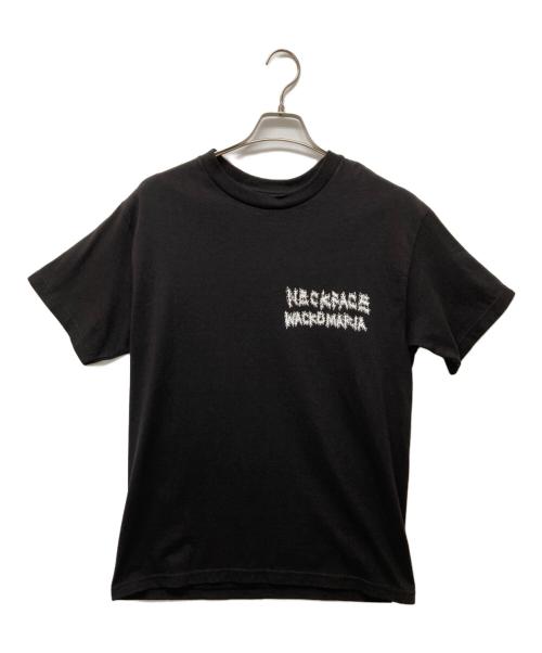 WACKO MARIA（ワコマリア）WACKO MARIA (ワコマリア) NECK FACE / CREW NECK T-SHIRT ブラック サイズ:Mの古着・服飾アイテム