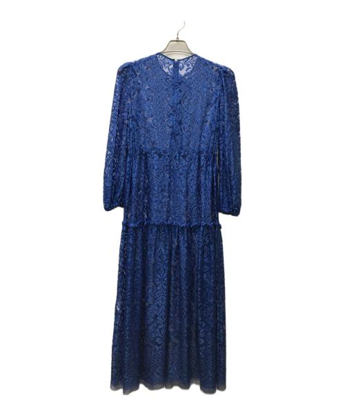 CORCOVADO（コルコバード）CORCOVADO (コルコバード) 総レースワンピース ブルー サイズ:Sの古着・服飾アイテム
