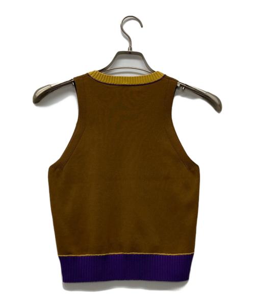 CABAN（キャバン）CABaN (キャバン) コットンポリエステル トリコロールプルオーバー ブラウン サイズ:SIZE Freeの古着・服飾アイテム