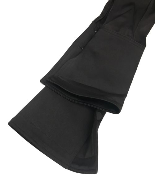 FETICO（フェティコ）FETICO (フェティコ) カットアウトサテンシャツ ブラウン サイズ:1の古着・服飾アイテム