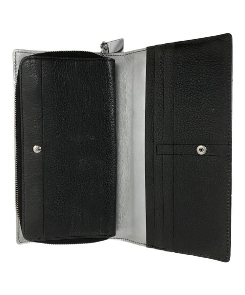 aniary（アニアリ）aniary (アニアリ) ラウンドファスナー長財布 ブラウンの古着・服飾アイテム