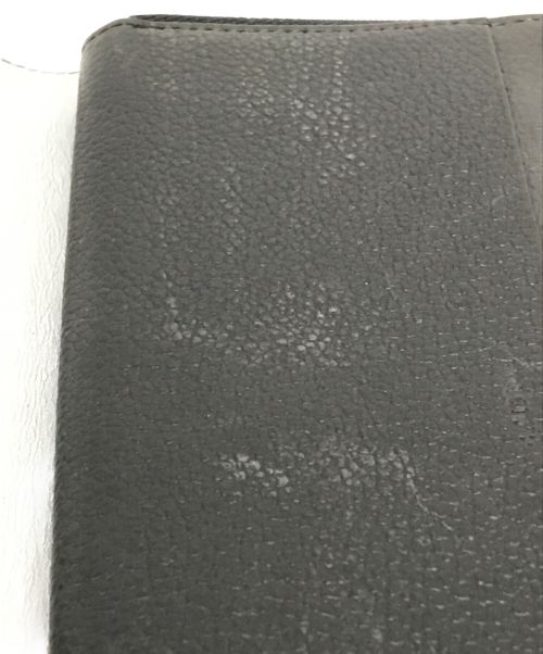 aniary（アニアリ）aniary (アニアリ) ラウンドファスナー長財布 ブラウンの古着・服飾アイテム