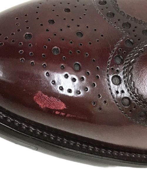 SCOTCH GRAIN（スコッチグレイン）SCOTCH GRAIN (スコッチグレイン) CHROME FREE ボルドー サイズ:US7.5の古着・服飾アイテム