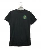 MONCLERモンクレール）の古着「ロゴプリントTシャツ」｜ブラック