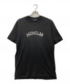 MONCLERモンクレール）の古着「アーチロゴTシャツ」｜ブラック