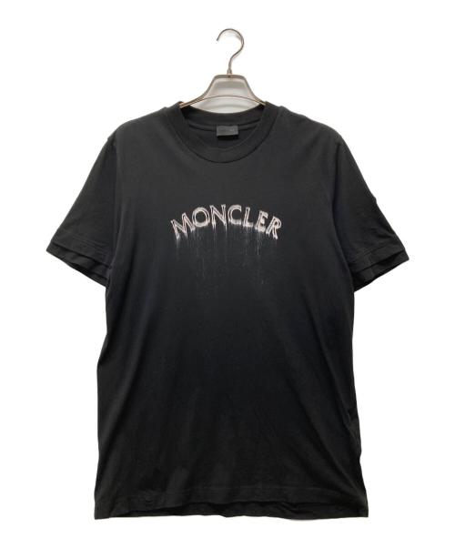 MONCLER（モンクレール）MONCLER (モンクレール) アーチロゴTシャツ ブラック サイズ:Lの古着・服飾アイテム