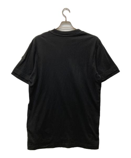 MONCLER（モンクレール）MONCLER (モンクレール) アーチロゴTシャツ ブラック サイズ:Lの古着・服飾アイテム
