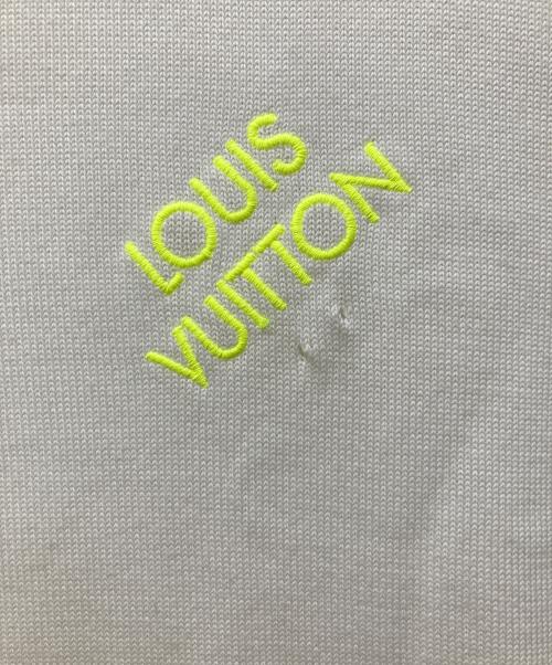 LOUIS VUITTON（ルイ ヴィトン）LOUIS VUITTON (ルイ ヴィトン) シグネチャーショートスリーブクルーネックニット ホワイト サイズ:Mの古着・服飾アイテム