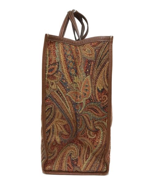 A VACATION（ア ヴァケーション）A VACATION (ア ヴァケーション) CLUB トートバッグ ブラウンの古着・服飾アイテム