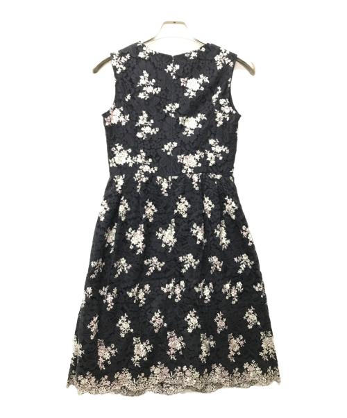 TOCCA（トッカ）TOCCA (トッカ) レースノースリーブワンピース ネイビー サイズ:	SIZE 0の古着・服飾アイテム