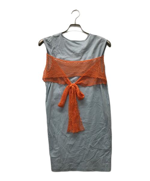 MM6 Maison Margiela（エムエムシックスメゾンマルジェラ）MM6 Maison Margiela (エムエムシックス メゾンマルジェラ) ノースリーブワンピース グレー サイズ:SIZE Sの古着・服飾アイテム