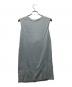 MM6 Maison Margiela（エムエムシックス メゾンマルジェラ）の古着「ノースリーブワンピース」｜グレー